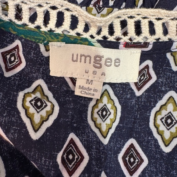 UMGEE Bohemian Bell Sleeve Blouse or Dress - Picture 7 of 8